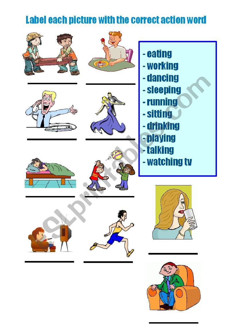 english-worksheets-action-words-ending-in-ing