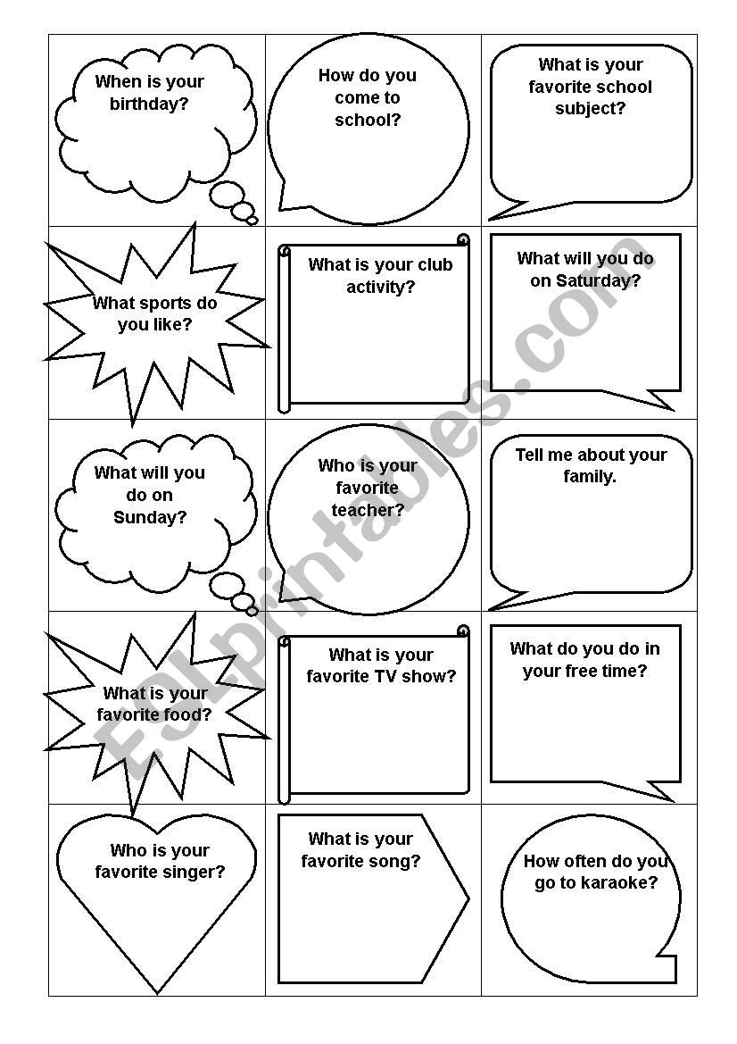 English Worksheets Small Talk Conversation Cards english-worksheets-small-talk-conversation-cards