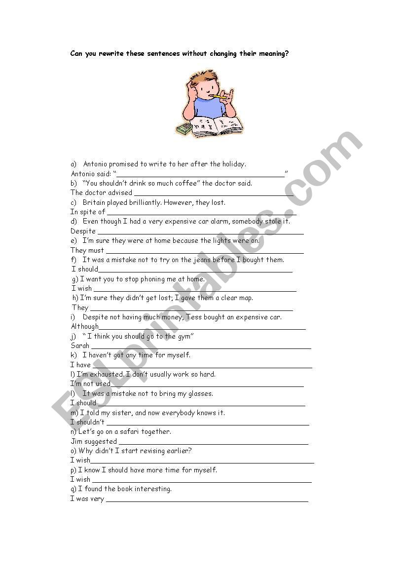 english-worksheets-rewriting-sentences