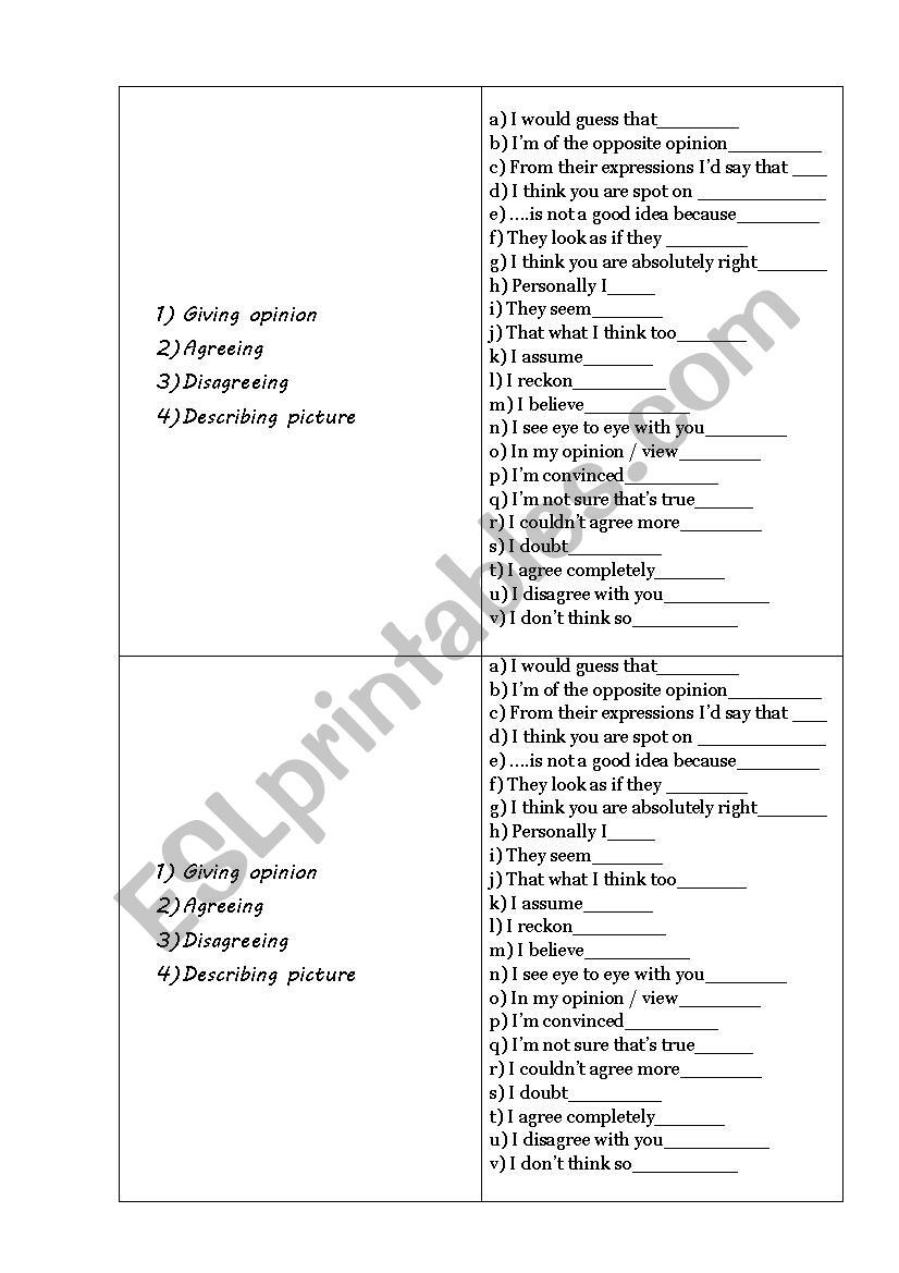 english-worksheets-functional-language