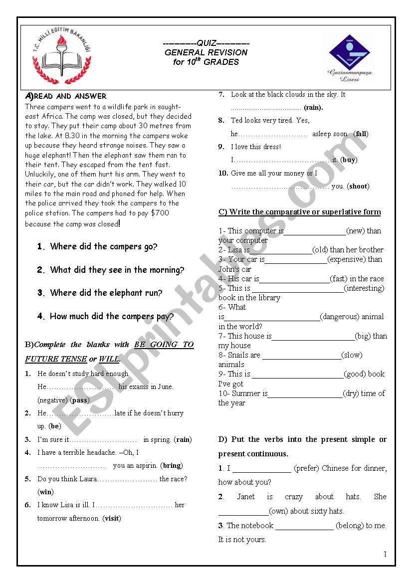 english-worksheets-10th-grade-quiz