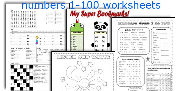 numbers-1-100-worksheets