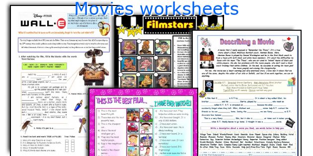 movies worksheets