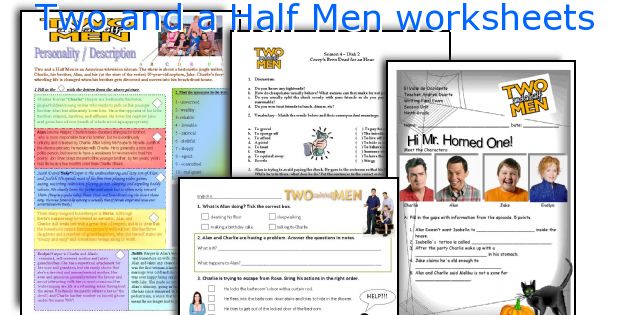 Two and a Half Men worksheets