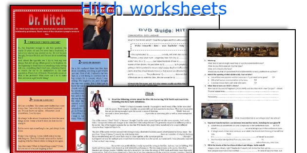 Hitch worksheets