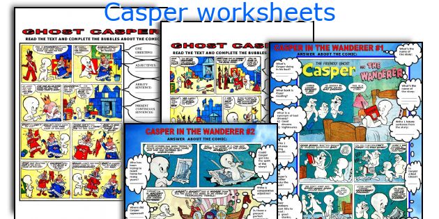 Casper worksheets