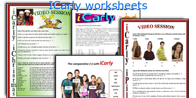 ICarly worksheets
