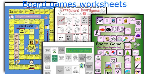 Computers - Board game board game: English ESL worksheets pdf & doc