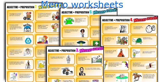 Memo worksheets