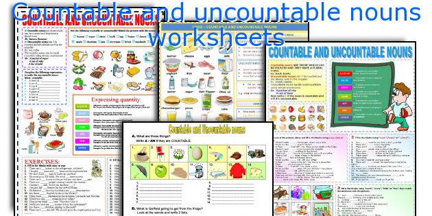 countable-and-uncountable-nouns-worksheets