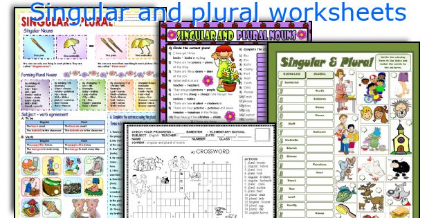 singular-and-plural-worksheets