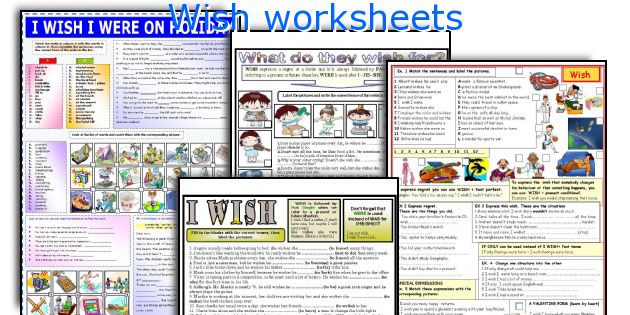 Wish worksheets