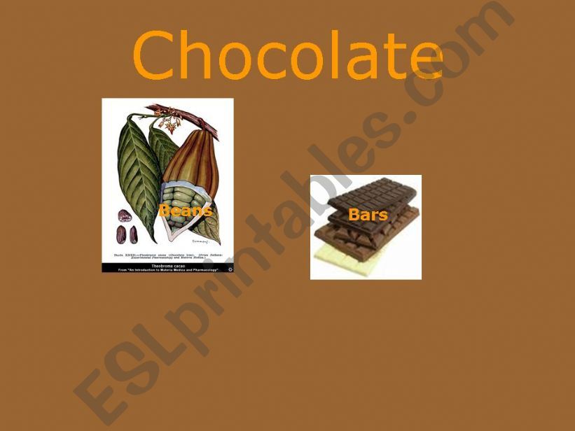 ESL - English PowerPoints: Chocolate