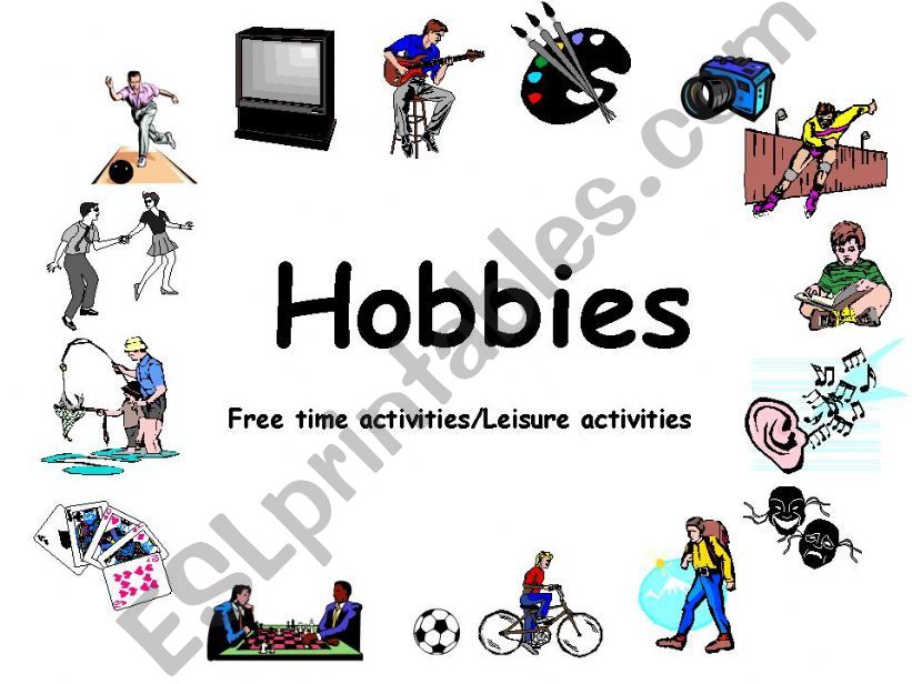 ESL - English PowerPoints: Hobbies