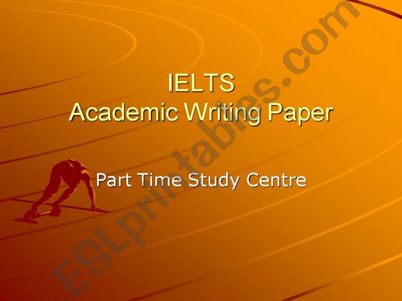 ESL - English PowerPoints: IELTS (Writing)