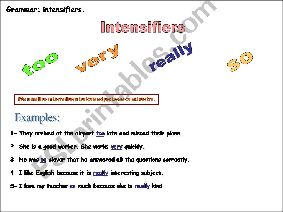 comparison intensifiers pdf comparison intensifiers pdf