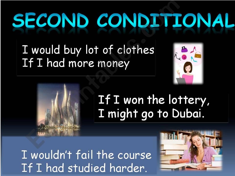 ESL - English PowerPoints: second conditional