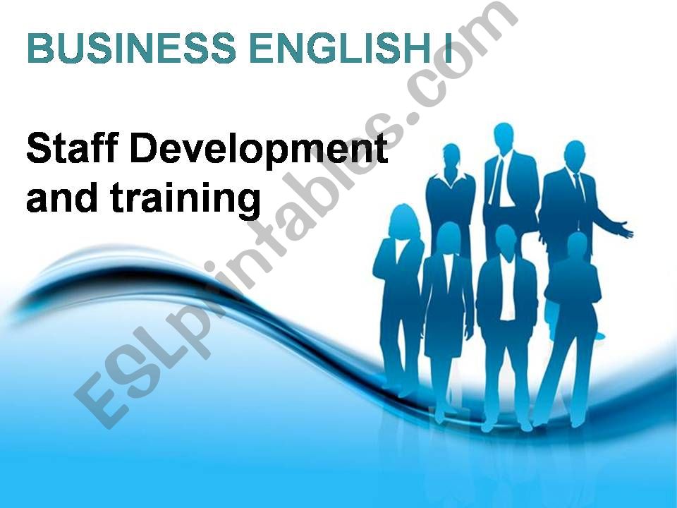 ESL - English PowerPoints: Staff Development and Training