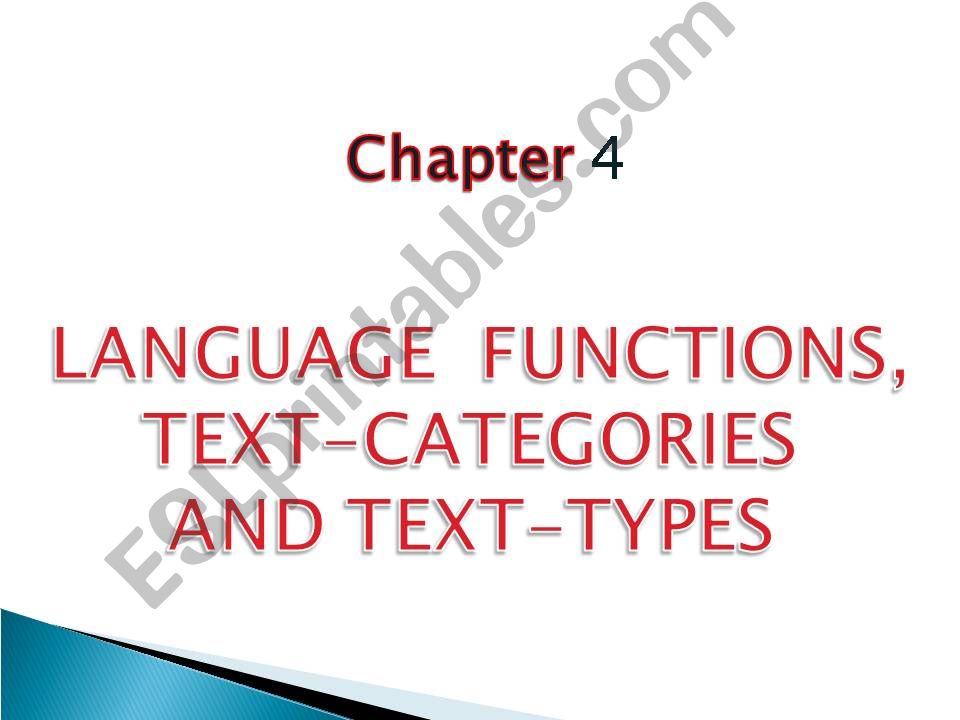 ESL - English PowerPoints: Function of language