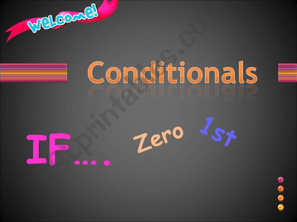 ESL - English PowerPoints: IF CLAUSES