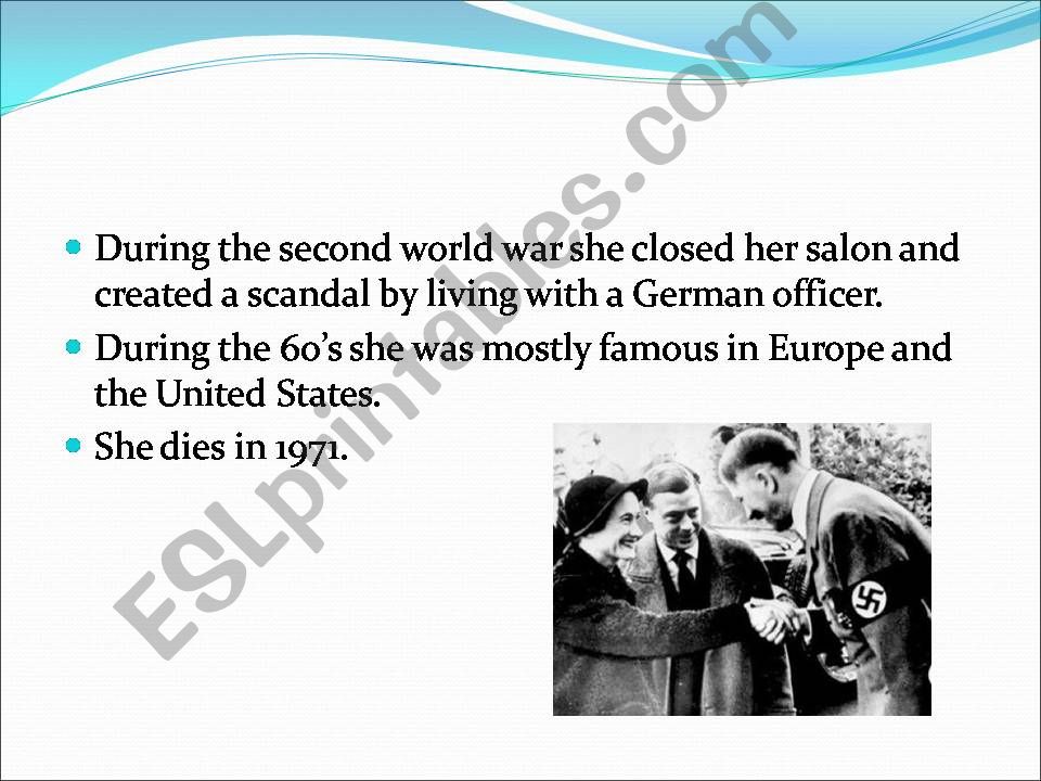 ESL - English PowerPoints: Coco Chanel