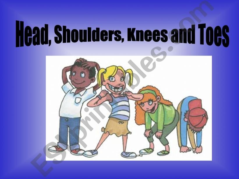 ESL - English PowerPoints: Head, Shoulders, Knees and Toes