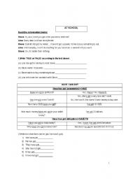 English worksheet: Review(have got,,be able to, be good at,know how to)