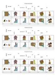 English Worksheet: prepositions