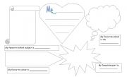 English Worksheet: Me