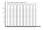 English Worksheet: colours survey
