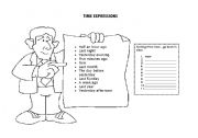 English Worksheet: Time expressions