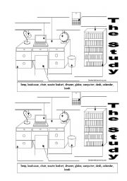 English Worksheet: Study