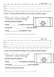 English Worksheet: Greetings