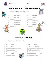 Verb to be exercises