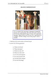 English Worksheet: Present Simple