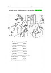 English Worksheet: place_prepositions