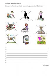 English Worksheet: Present Perfect