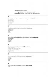 English worksheet: Extreme Weather