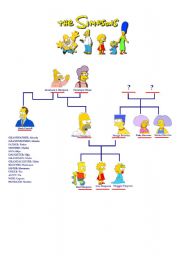 English Worksheet: Family Tree