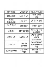 Phrasal Verbs + Expressions 