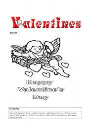 English Worksheet: St.Valentines Day