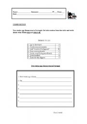 English Worksheet: Composition