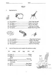 English Worksheet: Comparative-superlative