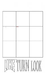 English Worksheet: present tense verbs Bingo