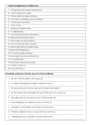 English Worksheet: Mixed conditionals