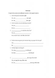 English Worksheet: Pat Tense quiz