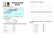 English Worksheet: have got