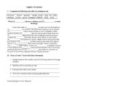 English Worksheet: Teenagers and drugs