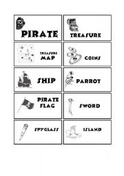 English Worksheet: PIRATES