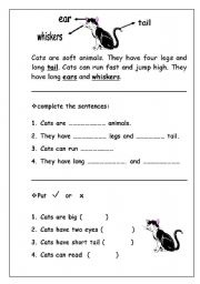 English Worksheet: farm animals